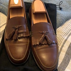 Size 10 Mezlan Tassel Brown Loafer